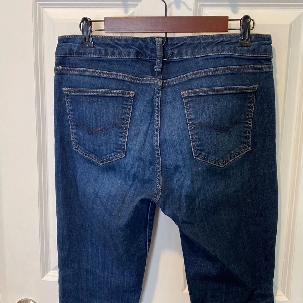 Gap Mid Rise Skinny Dark Wash Classic